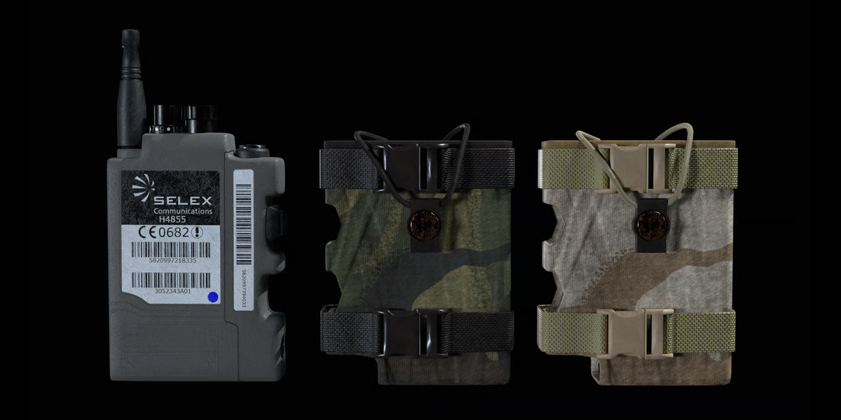 Selex PRR Tactical Radio Pack
